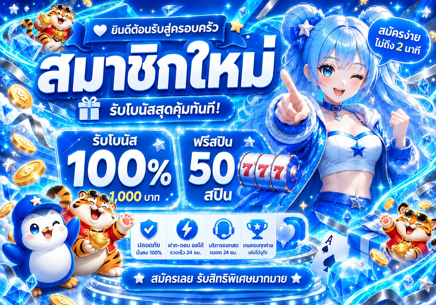 การ์ดทดลองเกม PG Soft พร้อมตัวละครแฟนตาซี